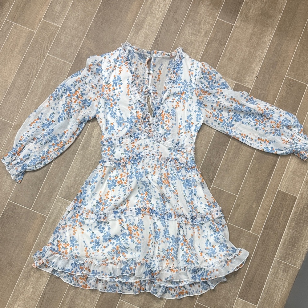 Floral Long Sleeve Dress